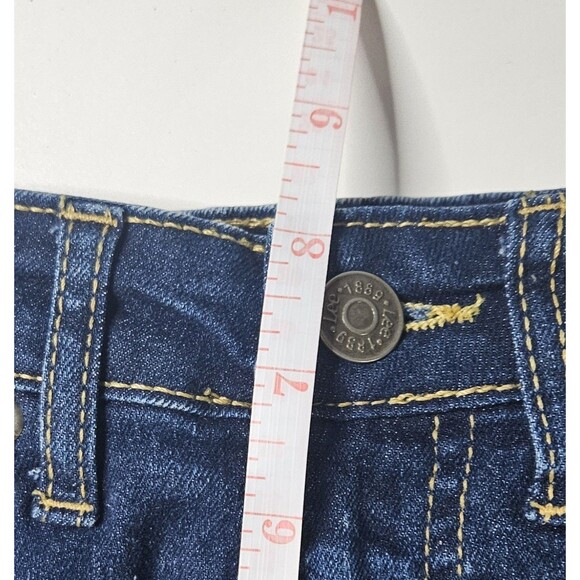 Lee Skinny Fit Stretch Denim Jeans Girl's Size 10 Blue Straight Leg Modern - Picture 8 of 8